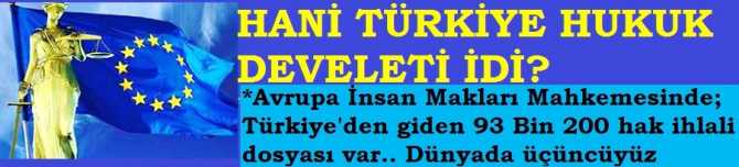 SANA YAĞI KUYRUĞU DEĞİL, ADALET BEKLEME KUYRUĞU ..HANİ; TÜRKİYE HUKUK DEVLETİ İDİ? AİHM'de; TÜRKİYE'ye AİT 93 BİN 200 ADALET  İSTEYEN DOSYA VAR