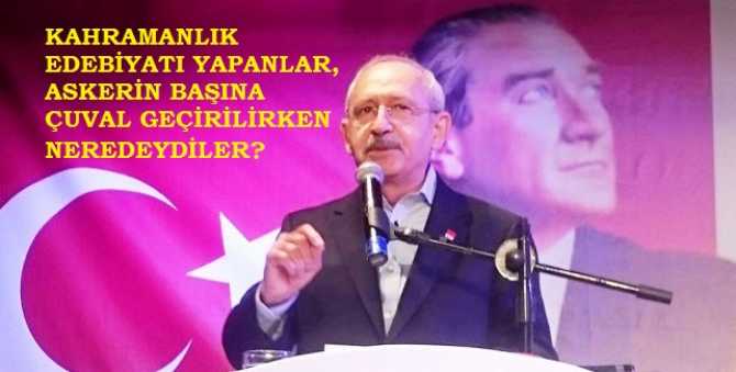 KILIÇDAROĞLU : 