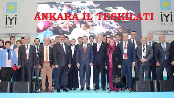 İŞTE, İYİ PARTİ ANKARA'nın A TAKIMI