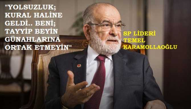 KARAMOLLAOĞLU'NDAN, AKP'YE MESAJ : 