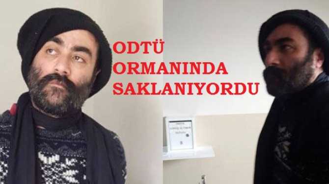 TERÖR ÖRGÜTÜ DHKP-C' NİN ANKARA SORUMLUSU ODTÜ ORMANINDA YAKALANDI