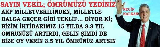 YUH ARTIK ..AKP MİLLETVEKİLİ ALLAH'ın İŞİNE KARIŞIYOR, MİLLETLE DALGA GEÇİYOR.. DİYOR Kİ; 