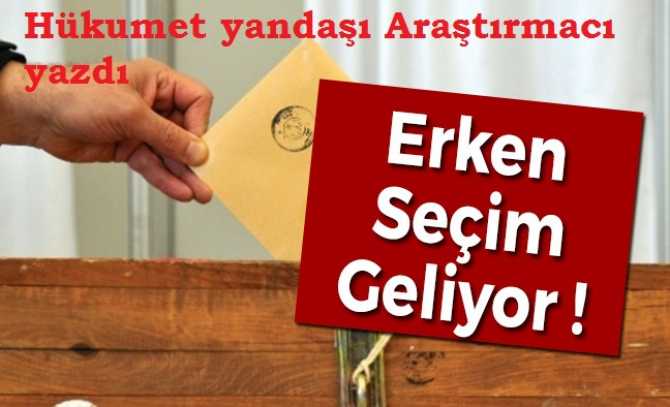 HÜKUMET YANDAŞI ARAŞTIRMACI AÇIKLADI : 