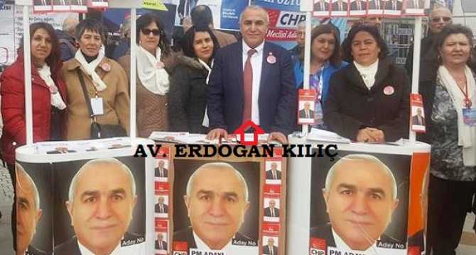 CHP’DEN İLK MİLLETVEKİLİ ADAY ADAYI ANKARA’DAN.. CHP, YDK ÜYESİ AV. ERDOĞAN KILIÇ; “ADAYIM” DEDİ