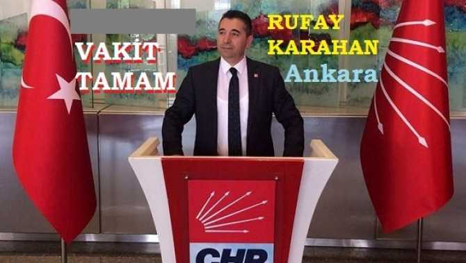 RUFAY KARAHAN, CHP ANKARA MİLLETVEKİLİ ADAY ADAYLIĞINI BUGÜN ANITKABİR’DE AÇIKLAYACAK VE 