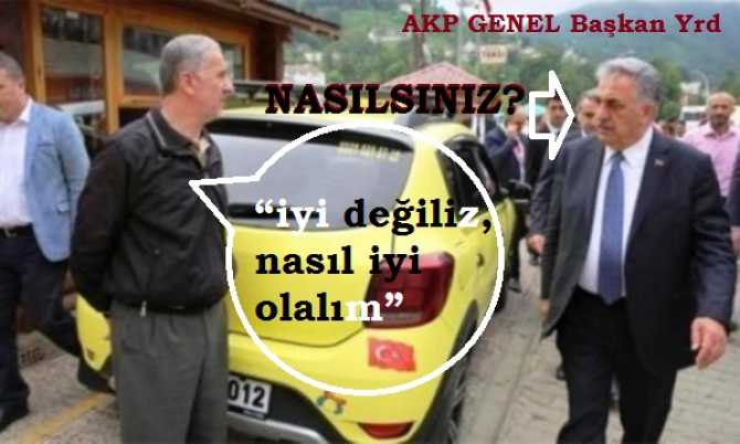 VATANDAŞ, SİZİN KÖLENİZ, ROBOTUNUZ DEĞİL BEYLER.. AKP'Lİ BAŞKAN DERT YANAN ESNAFA 