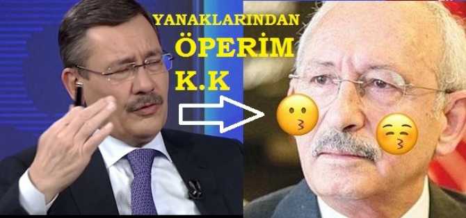 MELİH GÖKÇEK, KILIÇDAROĞLU’NU YANAKLARINDAN NİYE ÖPTÜ? GÖKÇEK, “ERDOĞAN KAZANSIN, KAFAMA SIKARIM” DİYEN YAŞAR OKUYAN’A DA SU TABANCASI ÖNERDİ