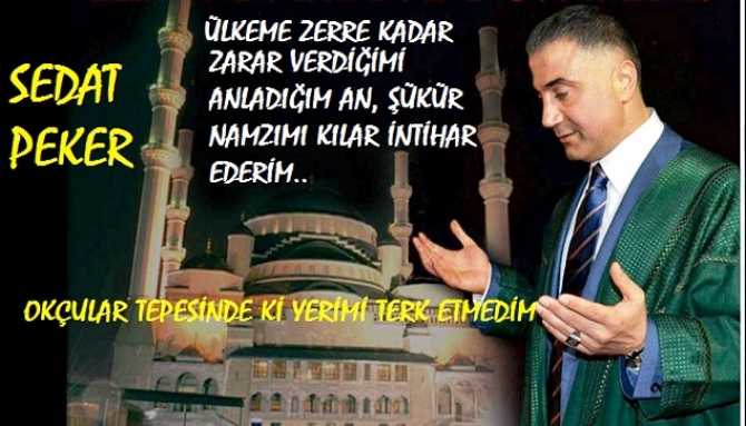 SEDAT PEKER’DEN, HÜRRİYET GAZETESİ YAZARI ERTUĞRUL ÖZKÖK’E ŞAMAR GİBİ CEVAPLAR.. “SEN DEĞİL MİYDİN ÖZKÖK?” 