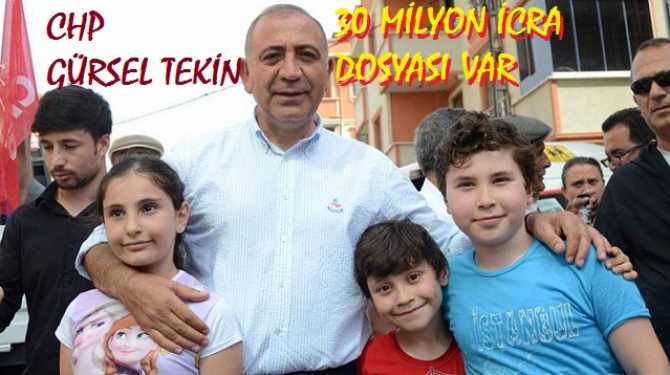 CHP'Lİ GÜRSEL TEKİN : 