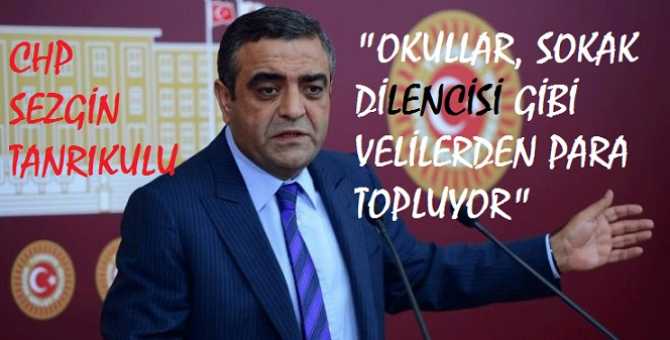 CHP MEB’E SORDU : “DEVLET, DİLENCİLİK YAPAR MI?”