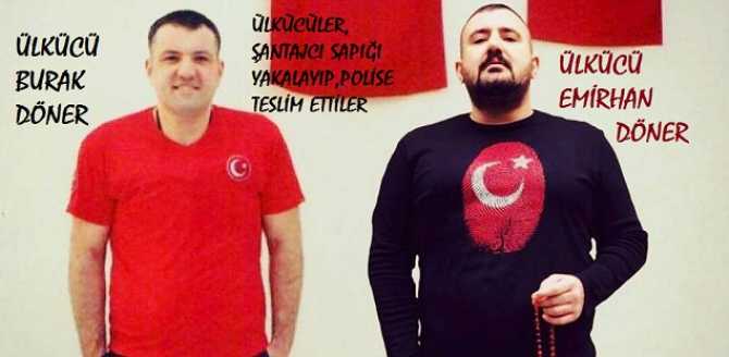 ŞANTAJCI TECAVÜZCÜYÜ, ÜLKÜCÜLER YAKALAYIP POLİSE TESLİM ETTİ