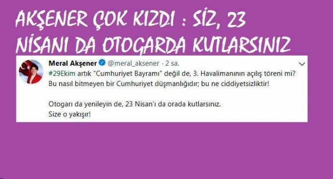 MERAL AKŞENER : 