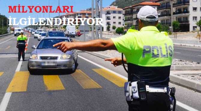 SÜRÜCÜLER DİKKAT.. KANUN YÜRÜRLÜĞE GİRDİ... BÜYÜK CEZALAR VAR