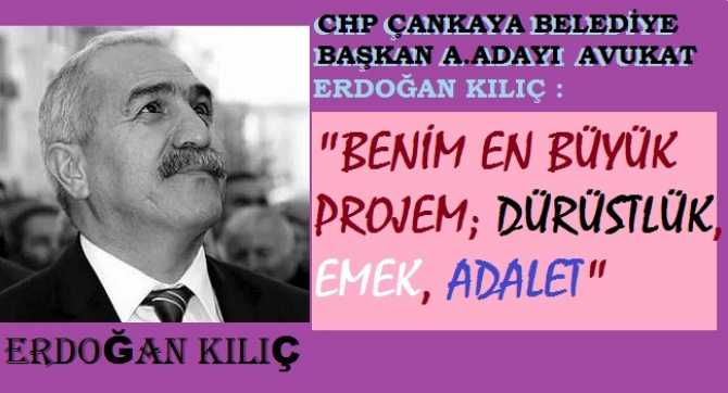 CHP GENEL MERKEZİN DİKKATİNE SUNULUR : “ÇANKAYA’DA YÜZDE 80 OY ALINMAZ İSE BÜYÜKŞEHİR'İ KAZANMA HAYAL OLUR.. PEKİ; BU OY ORANINI ALACAK ADAY VAR MI? İŞTE O İSİM; “BEN VARIM” DİYOR