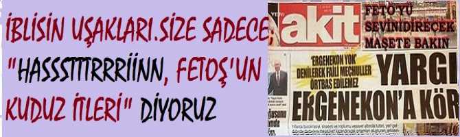 İBLİSİN UŞAKLARI.SİZE SADECE; 