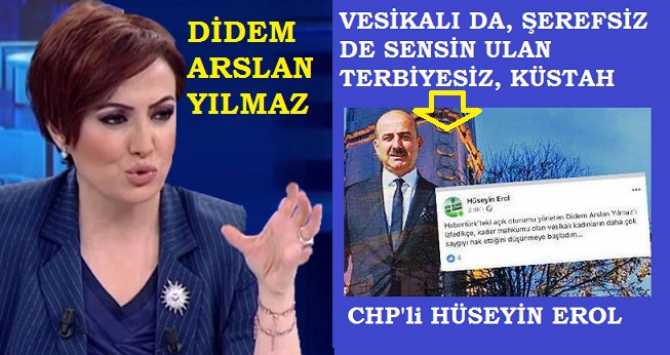 VESİKALI DA, ŞEREFSİZ DE SENSİN ULAN TERBİYESİZ, KÜSTAH.. CHP, BU ZAT'I HEMEN PARTİDEN ATMALI