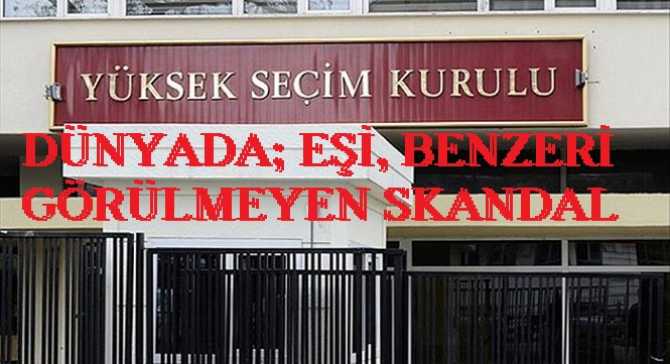 SKANDAL .. SİZCE; 4'MÜ BÜYÜK, 3'MÜ? İLÇE VE İL SEÇİM KURULU DEDİ Kİ; 