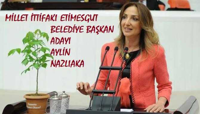 CHP, AYLİN NAZLIAKA İLE ANKARA BÜYÜKŞEHİR’İ GARANTİLEDİ.. NAZLIAKA, MİLLET İTTİFAKININ ETİMESGUT BELEDİYE BAŞKAN ADAYI