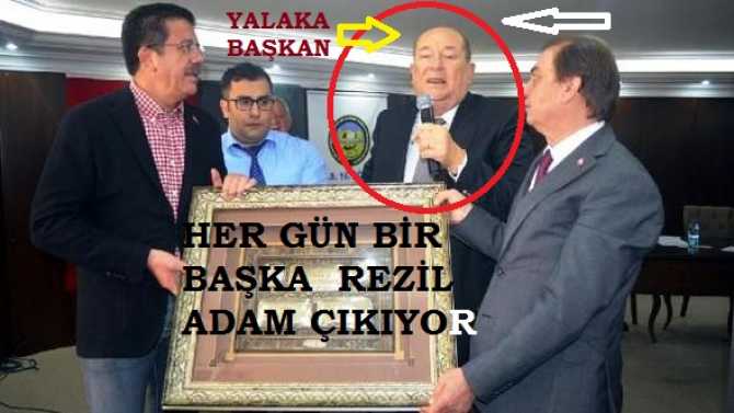 ALLAH, SİZİ BİLDİĞİ GİBİ YAPSIN.. ESNAF KOOPERATİFİNİN YALAKA VE REZİL BAŞKANI DİYOR Kİ ; 