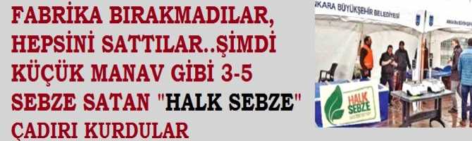 FABRİKA BIRAKMADILAR, HEPSİNİ SATTILAR..ŞİMDİ KÜÇÜK MANAV GİBİ 3-5 SEBZE SATAN 