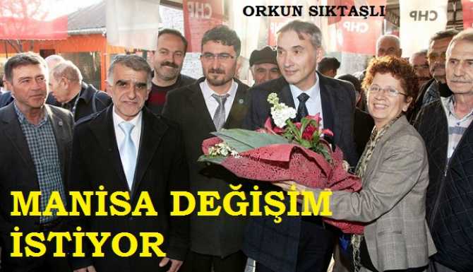 MİLLET İTTİFAKI MANİSA BÜYÜKŞEHİR ADAYI ORKUN SIKTAŞLI : 