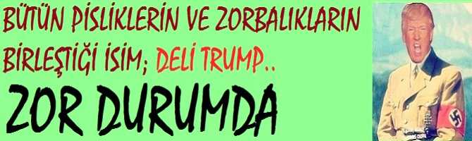 BÜTÜN PİSLİKLERİN, ZORBALIKLARIN KESİŞTİĞİ İSİM DELİ TRUMP ZORDA.. HAKKINDA CİDDİ SORUŞTURMA BAŞLATILDI