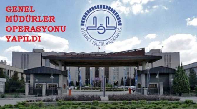 Diyanet İşleri Başkanlığında; 4 Genel Müdür, Kararname ile görevden alındı.. İşte o isimler 