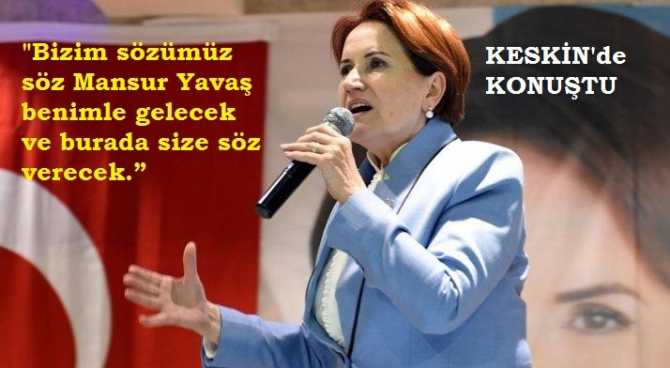 Akşener'den, Diyanet'e füze gibi gönderme : 