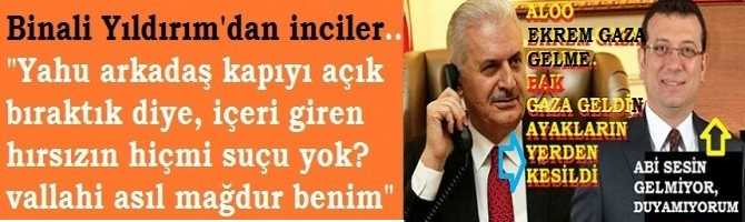 Binali Yıldırım'dan inciler.. 