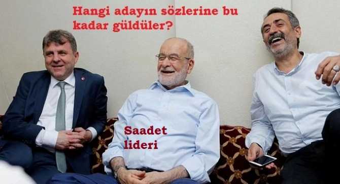 Saadet lideri Karamollaoğlu ve arkadaşlarını bu kadar coşkulu bir şekilde neye güldüler? Okuyunca, sizde güleceksiniz 