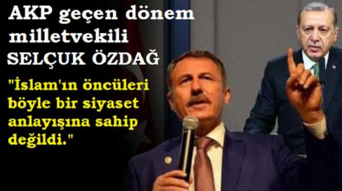 AKP geçen dönem milletvekilinden, partisine ok gibi göndermeler : 