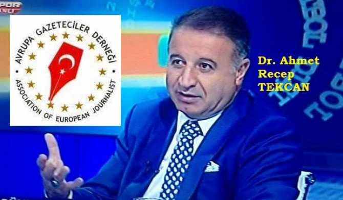 Dr. Ahmet Recep Tekcan’a kritik görev.. Avrupa Gazeteciler Derneği Belediyeler Kurul temsilcisi oldu