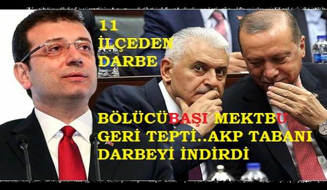 İmamoğlu bu büyük farkı nasıl aldı? AKP en büyük darbeyi, AKP tabanından yedi.. Kazandığı 11 İlçe bu kez İmamoğlu'na oy verdi 