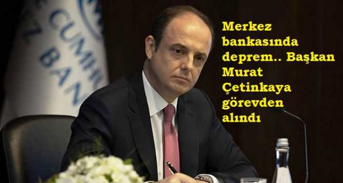 Gece yarısı Kararname depremi.. Merkez Bankası Başkanı görevden alındı.. Bir Murat gitti, bir Murat geldi.. Ve diğer görevden alınanlar ve atananlar