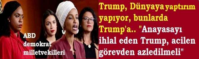 Trump, Dünyaya yaptırım yapıyor, bunlarda Trump'a.. 