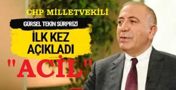 CHP Milletvekili Gürsel Tekin,  Füzeyi fırlattı : 