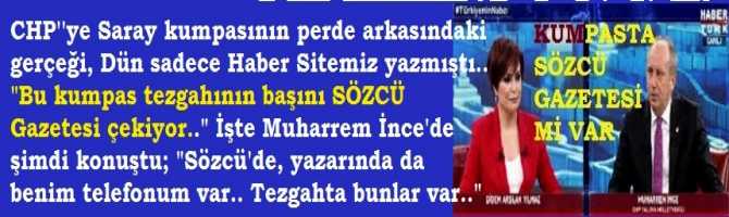 CHP''ye Saray kumpasının perde arkasında ki gerçeği, Dün sadece Haber Sitemiz yazmıştı.. 