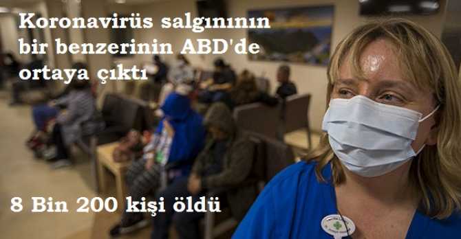 KORKU FİLMİ GİBİ ..Çin- Koronavirüs korkusu yaşanırken, yeni bir ölümcül bir virüs daha ortaya çıktı.. ABD'de de 3 ayda 8 200 kişi öldü