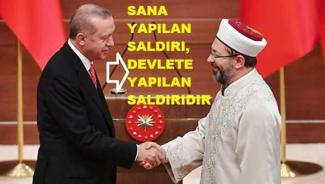 Erdoğan tarafını belli etti ve 