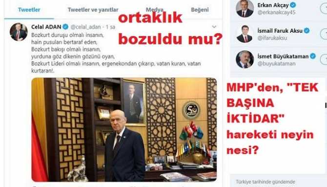AKP+MHP ortaklığı bozuldu mu? Bahçeli ve yardımcılarının peş-peşe 