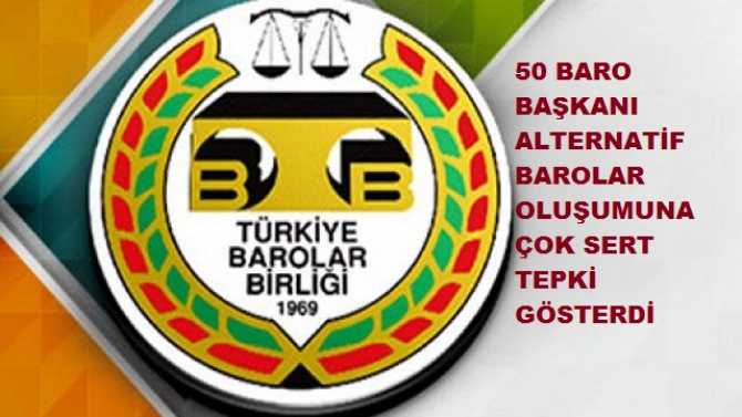 Barolar, Diyanet Başkanı kavgası bahane.. Baroları ele geçirmek şahane.. Ve 50 Baro'dan sert açıklama : 