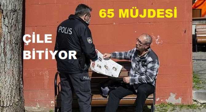 65 Yaş yasakları Haziran 15'inde bitiyor