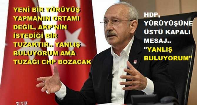 HELE ŞÜKÜR ..Kılıçdaroğlu, HDP'nin 