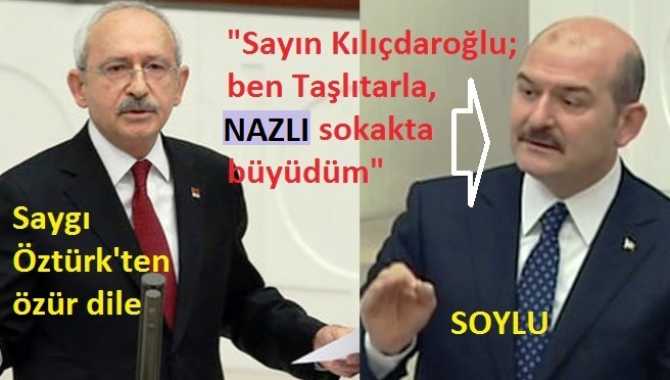 Süleyman Soylu'dan, Kılıçdaroğlu'na 