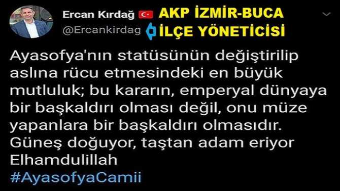 BÖYLE ŞEREFSİZ VE ALÇAKLAR OLDUKTAN SONRA, 1 MİLYON AYASOFYA AÇILSA NE OLUR?  Ulan bölücüler; unuttuğunuz bir şey var.. İşgal edilmiş Ayasofya'yı ATATÜRK geri aldı