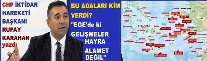 CHP İKTİDAR HAREKETİ Başkanı Rufay Karahan : 