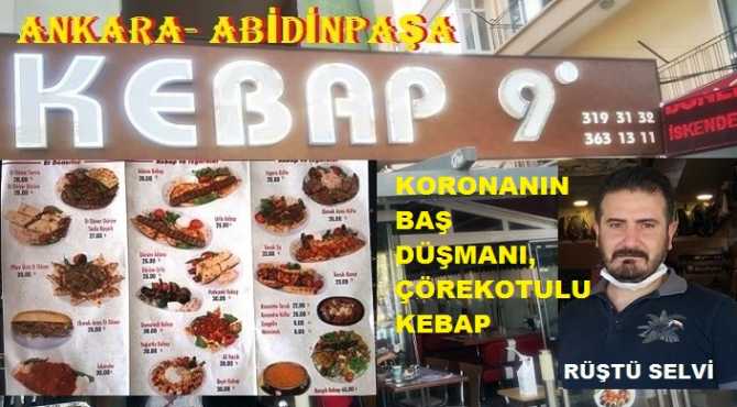 Ankara’da, Koronaya karşı; Çörekotulu Kebap