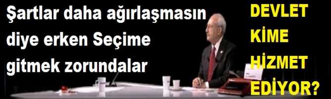 KILIÇDAROĞLU : 