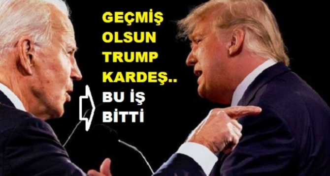 BİDEN, ABD'nin yeni Başkanı.. Trump'tan 4 milyon oy önde