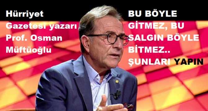 Yandaş Gazetenin yazarı da Sağlık Bakanı ve Bilim Kuruluna isyan etti ve 